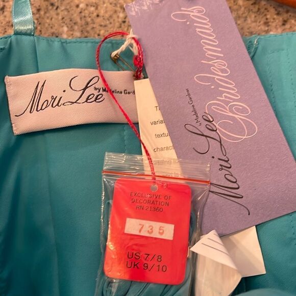 MORI LEE By Madeline Gardner Vintage Deadstock Formal Bridesmaid Prom Dress NEW - Picture 2 of 15